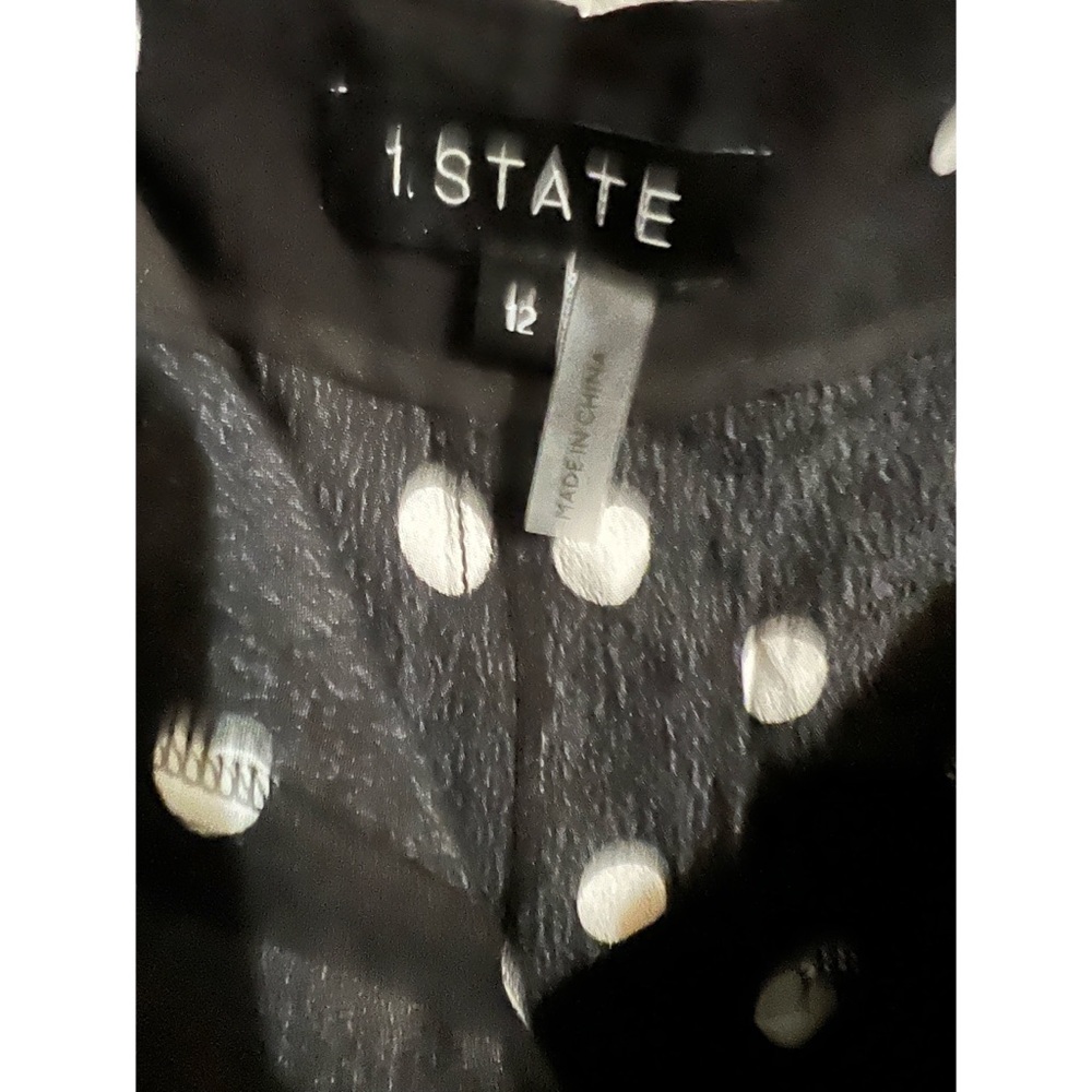 1.STATE POLKA DOT Wide leg Trouser/Pants - Picture 3 of 5